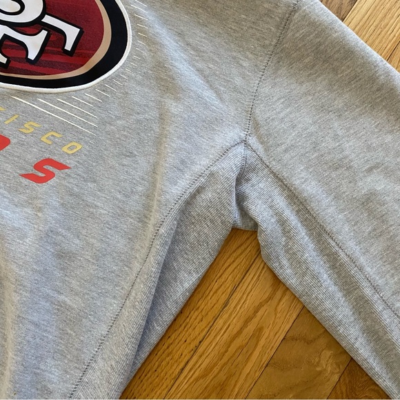 San Francisco 49ers Gray Hoodie Men’s XL NFL Team Apparel - Picture 7 of 7